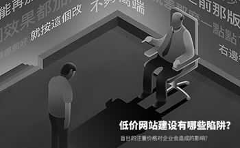 網(wǎng)站建站盲目的注重價(jià)格對(duì)企業(yè)會(huì)造成的影響