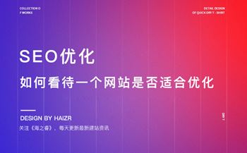 如何看一個網(wǎng)站是否適合SEO優(yōu)化